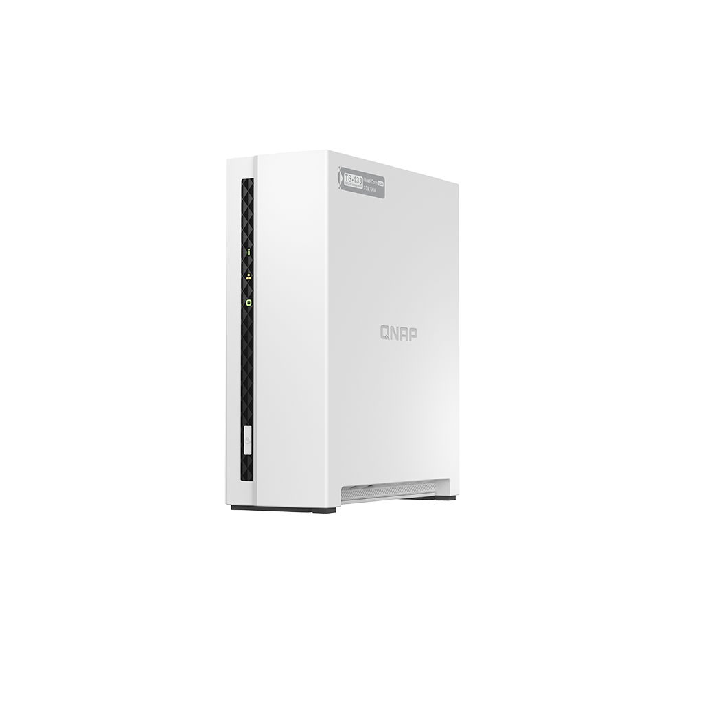 QNAP TurboNAS TS-133-2G, 2Gb Ram, 1xYuvalı, Tower NAS