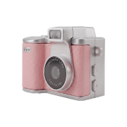 EVEREST ADK1980, Pembe, 720P HD, 200mAh Batarya, 1" Ekran, Anahtarlık Askılı, Flashlı, Mini Retro Dijital Kamera