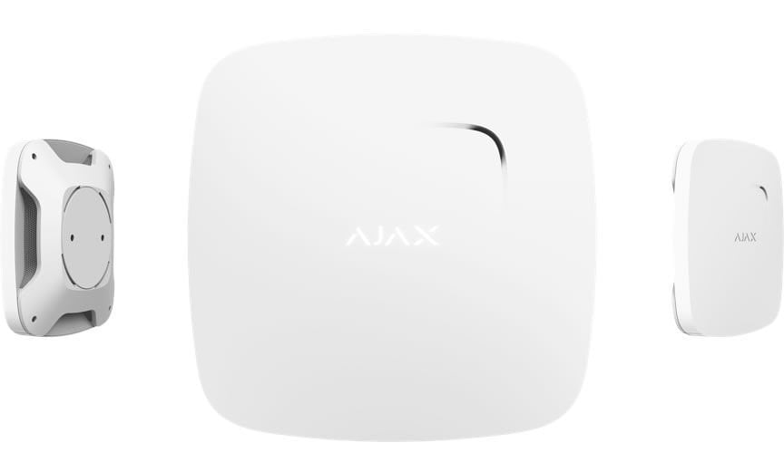 AJAX FireProtect EYAZ* KABLOSUZ ISI VE DUMAN DEDEKTÖRÜ