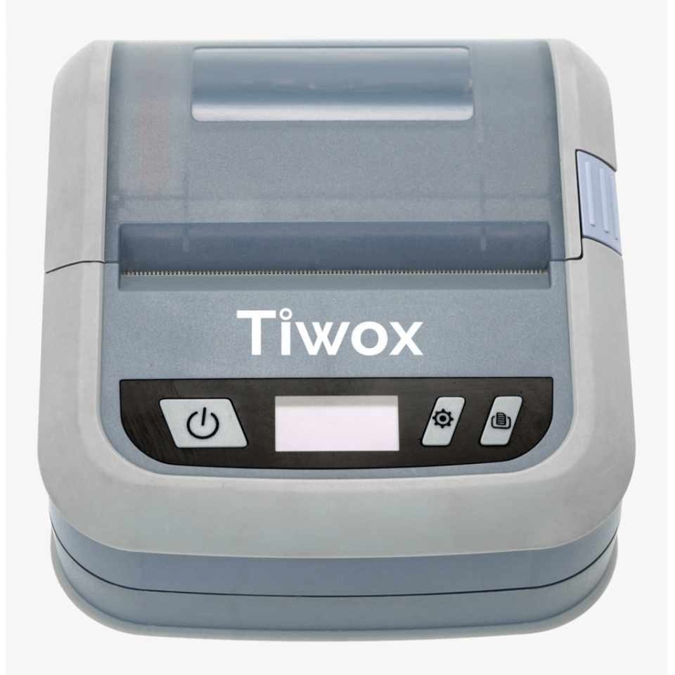 Tiwox BT-5050, Termal, Taşınabilir, Fiş Yazıcı, 70mm/s Hız, 72mm Kağıt, 203 DPI, Otomatik Kesici YOK, Bluetooth, USB