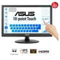 ASUS VT169HE 15.6" 5ms, 60Hz, Dokunmatik, HDMI, D-Sub, Düşük Mavi Işık, FreeSync, IPS Panel Monitör