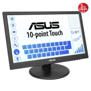 ASUS VT169HE 15.6'' 5ms, 60Hz, Dokunmatik, HDMI, D-Sub, Düşük Mavi Işık, FreeSync, IPS Panel Monitör