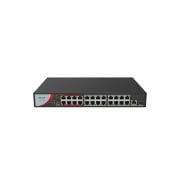 HILOOK NS-0326P-230 24 PORT 10/100 24 PORT POE+ 1X UPLINK + 1XSFP 230W RACK MOUNT SWITCH