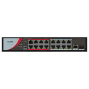 HILOOK NS-0318P-130 16 PORT 10/100 16 PORT POE+ 1 PORT UPLINK+ 1 SFP 130W FAST ETHERNET SWITCH