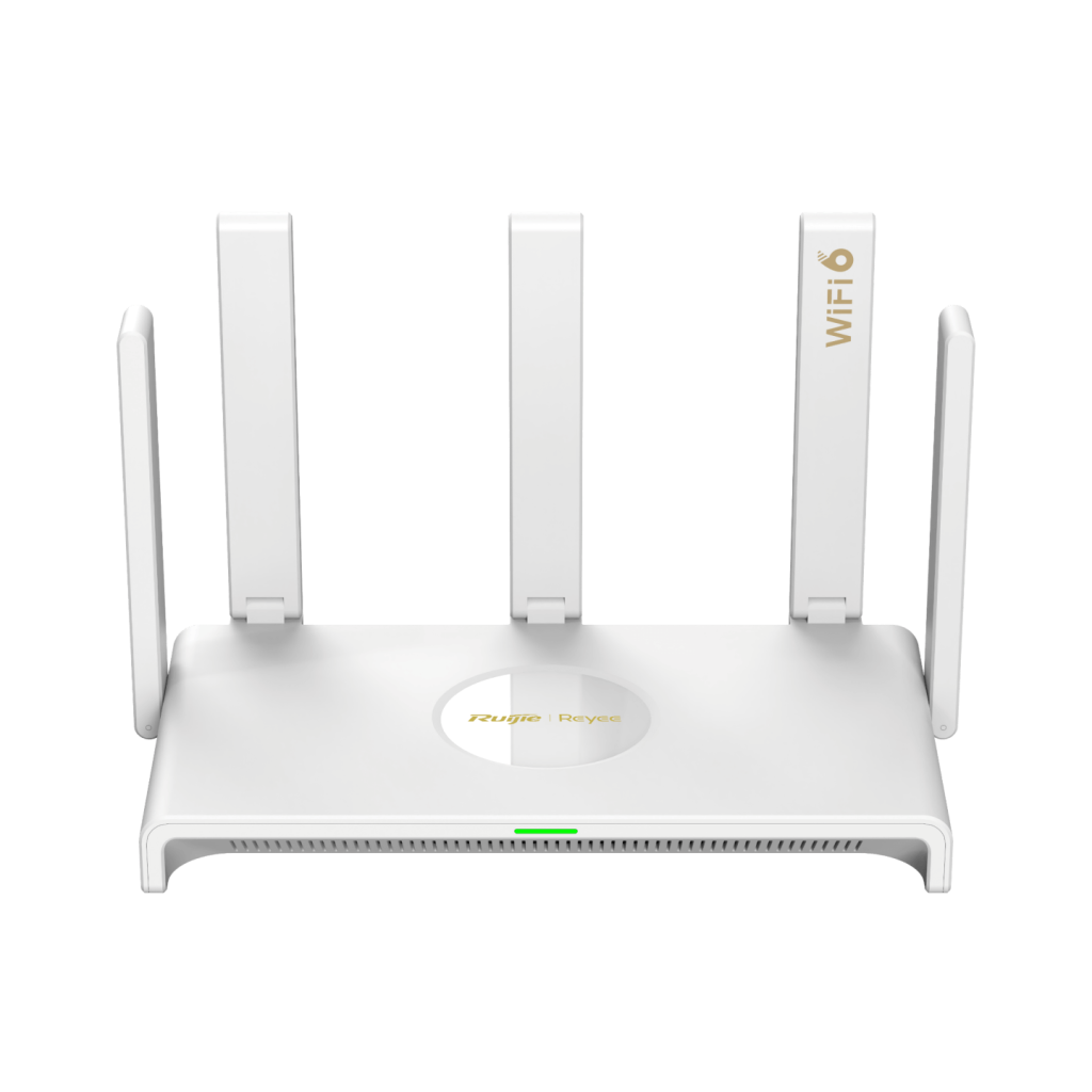 RUIJIE Reyee RG-EW3000GX, AC1300, 4Port GigaBit, 1267Mbps, Dual Band, Wifi 6, Masaüstü, Reyee Mesh, Router