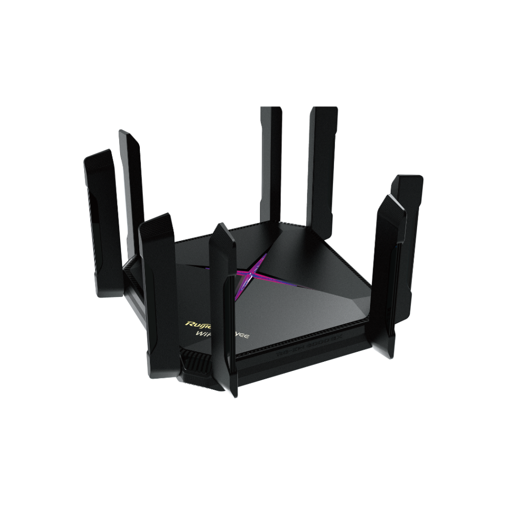 RUIJIE Reyee RG-EW6000GX, AC1300, 4Port GigaBit, 1267Mbps, Dual Band, Wifi 6, Masaüstü, Reyee Mesh, Router
