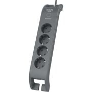 PHILIPS SPN3140A/62 2400J 4'LÜ / 2M AKIM KORUMALI PRİZ