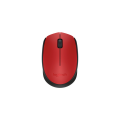 LOGITECH 910-004641, M171 Kırmızı, USB Nano 2,4G Kablosuz, 1000dpi, Optik, 3 Tuşlu, 12ay Pil Ömrü, Mouse