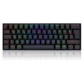 REDRAGON K530 DRACONIC PRO Q TR 60% KOMPAKT KABLOSUZ-BLUETOOTH 2.4G SWITCH MEKANİK KLAVYE SİYAH