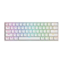 REDRAGON K530 DRACONIC PRO Q TR 60% KOMPAKT KABLOSUZ-BLUETOOTH 2.4G SWITCH MEKANİK KLAVYE BEYAZ