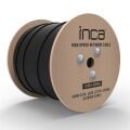 INCA ICAT6-500AG OUTDOOR S/FTP 23 AWG LSZH NETWORK CABLE 500 M SİYAH
