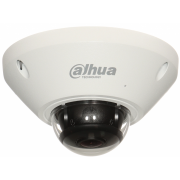 DAHUA  IPC-EB5541-AS, 5Mpix, 1.4mm Lens, 10Mt Gece Görüş, H265+, IK10, IP67, Dahili Mikrofon, Sd Kart, Metal Kasa, Fisheye  IP Kamera