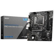 MSI PRO H610M-G DDR4 3200MHZ mATX 1700p