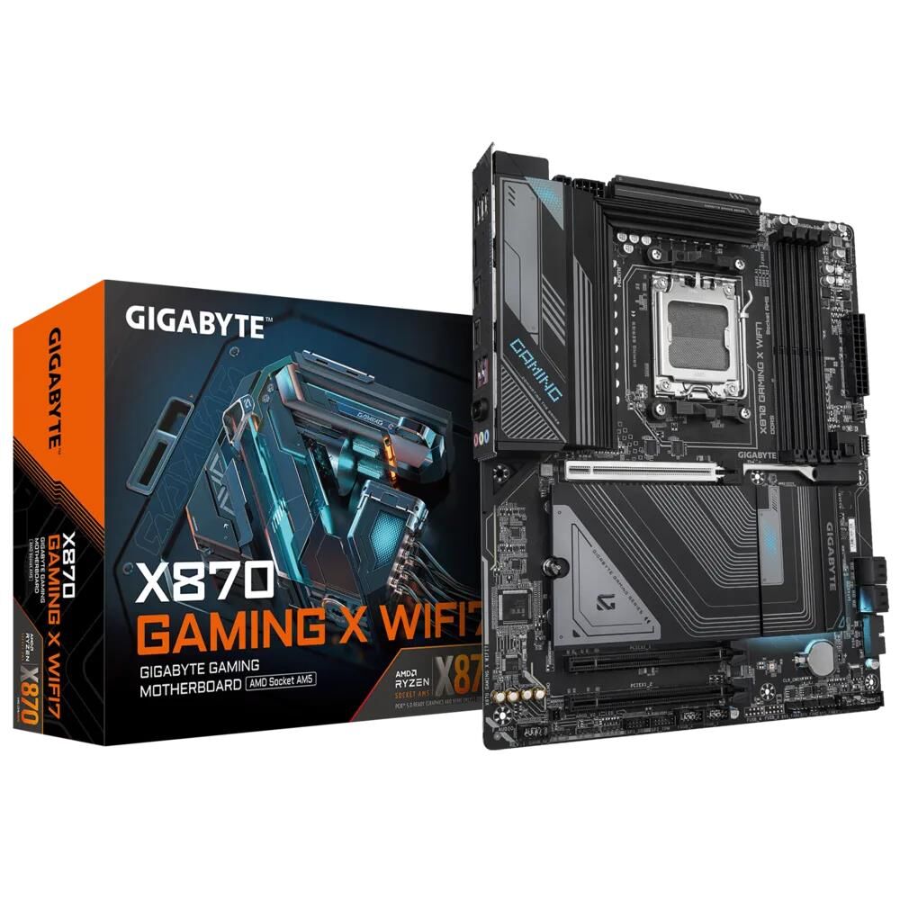 GIGABYTE X870-GAMING-X-WIFI7 4xDDR5 2xTYPE-C+1xHDMI 3xM.2 AM5 ANAKART