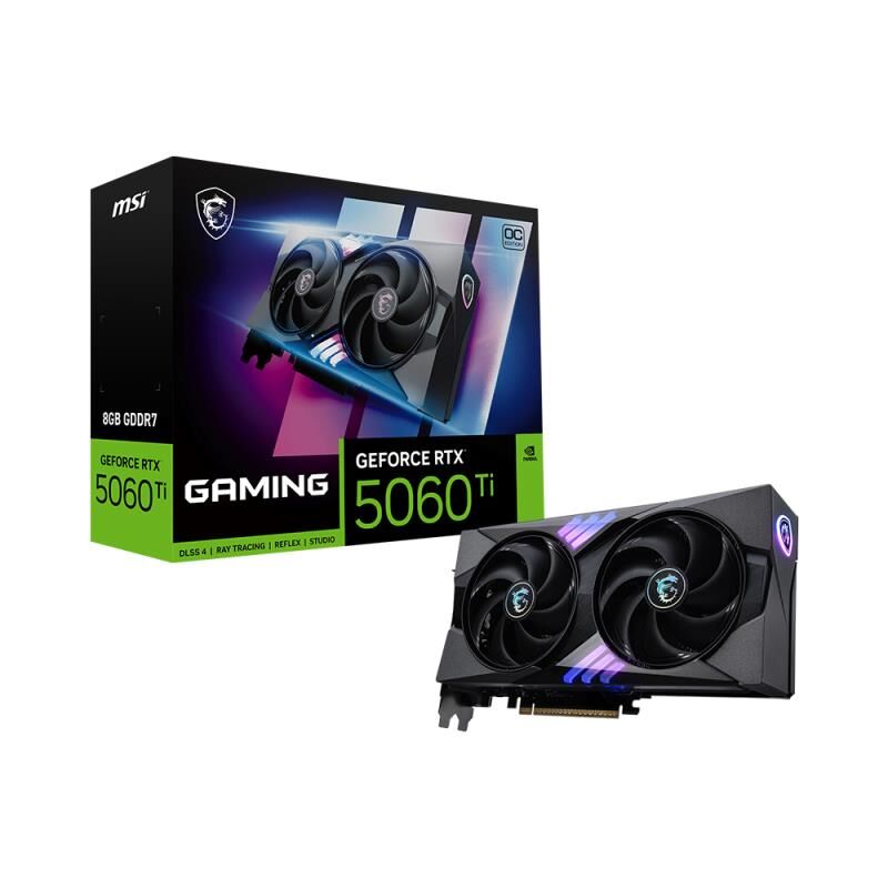 MSI GEFORCE RTX5060TI 8G GAMING OC 8GB GDDR7 128BIT 1XHDMI 3XDP EKRAN KARTI