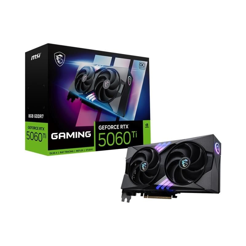 MSI GEFORCE RTX5060TI 8G GAMING OC 8GB GDDR7 128BIT 1XHDMI 3XDP EKRAN KARTI