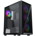 Xigmatek EN40979, BLADE, 650W 80+, Mesh Panel, Tempered Glass, Rainbow, ATX GAMING KASA