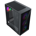 Xigmatek EN40979, BLADE, 650W 80+, Mesh Panel, Tempered Glass, Rainbow, ATX GAMING KASA