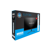 RAYDIN BREEZE, 27", 2ms, 75Hz, Full HD, D-Sub, HDMI, Frameless, VA LED Monitör (Siyah)