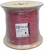 TRKLink 500MT (CCA/HFFR) Halojen Free 2x2x0,80+1x0.80 YANGIN KABLOSU - KIRMIZI