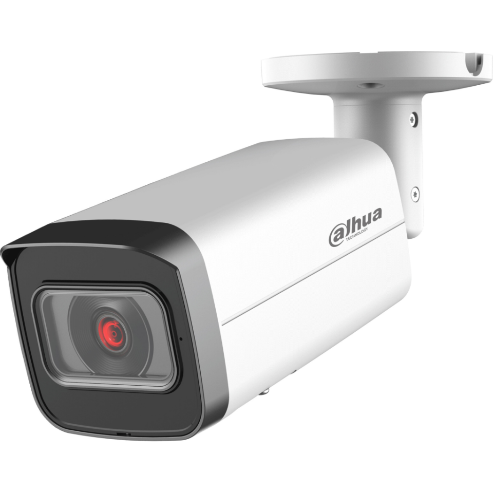 DAHUA IPC-HFW2441T-ZAS-2713, 4Mpix, 2,7-13,5mm Motorize Lens, H265+,Starlight, 60Mt Gece Görüşü, Dahili Mikrofon, IP67, PoE Bullet IP Kamera
