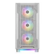 GAMDIAS ATHENA M6 Lite WH, 850W, 80+ Bronze, Tempered Glass, Mesh, ARGB, ATX, White Edition, GAMING KASA