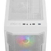 GAMDIAS ATHENA M6 Lite WH, 850W, 80+ Bronze, Tempered Glass, Mesh, ARGB, ATX, White Edition, GAMING KASA