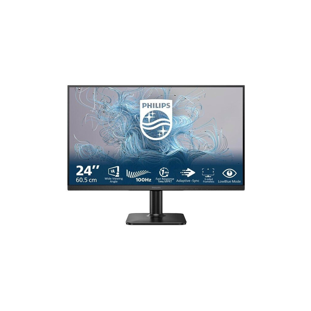 PHILIPS 24E2N1100LB/00 23,8" 1ms, 100Hz, Full HD, HDMI, D-Sub, VA Panel Monitör