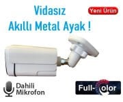 EZCOOL EZ-2315IPS 5MP 3.6MM FULLCOLOR SESLİ METAL POE IP BULLET KAMERA