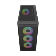 GAMDIAS ATHENA M3, 2000W,  Tempered Glass, Type-C, Mesh Ön Panel, ARGB, ATX, Professional GAMING KASA