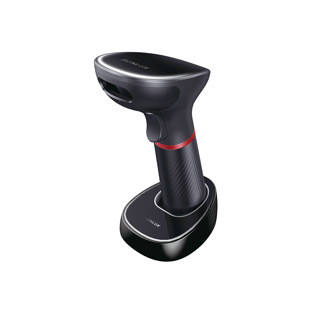 SUNLUX XL-9610, EL Tipi, Laser, WiFi, Kablosuz, 2D Karekod, Barkod Okuyucu