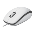 LOGITECH 910-006764, M100 Beyaz, USB Kablolu, 1000dpi, Optik, 3 Tuşlu, Mouse