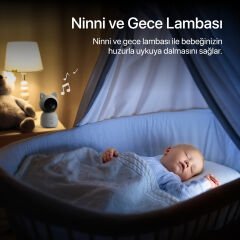 XENON SMART MONITORLU BEBEK KAMERASI X7202