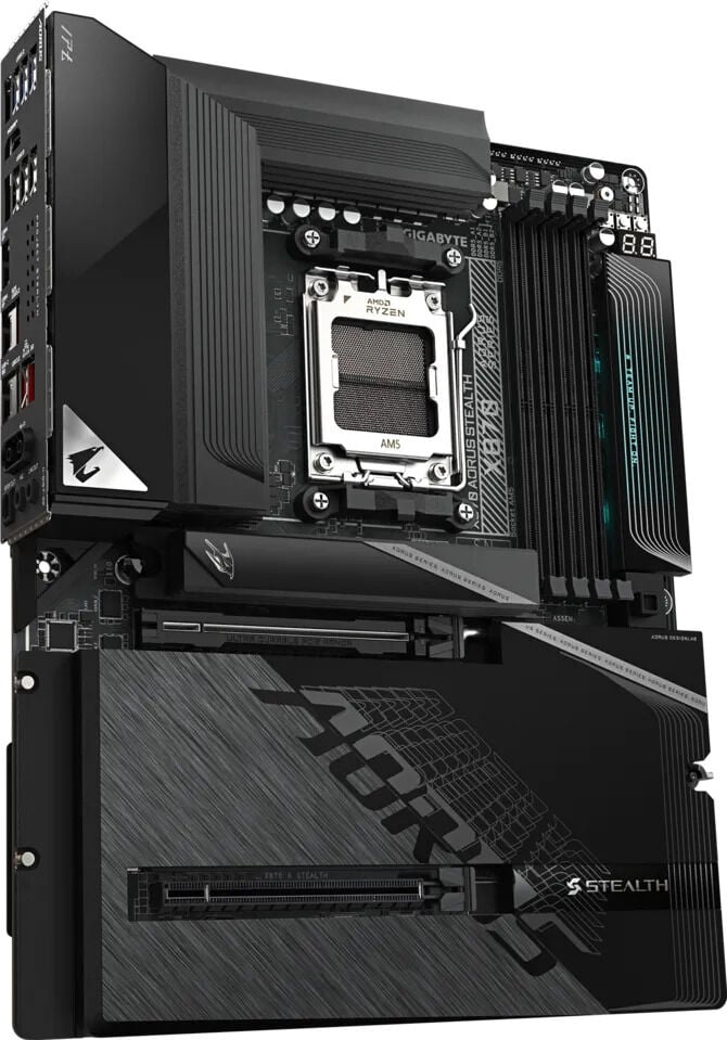 GIGABYTE X870 AORUS STEALTH DDR5 8000Mhz HDMI/DP ATX AM5