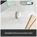 LOGITECH 910-006867, M171 White, USB Nano 2,4G Kablosuz, 1000dpi, Optik, 3 Tuşlu, 12ay Pil Ömrü, Mouse