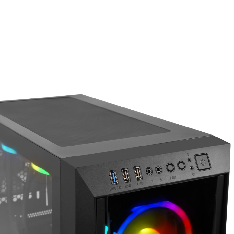 GAMDIAS TALOS M1 Elite, 1600W, Tempered Glass, ARGB, ATX, Professional GAMING KASA