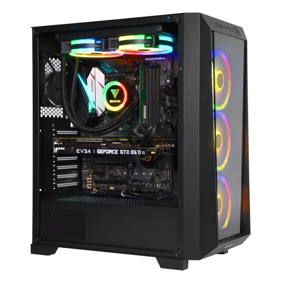 GAMDIAS TALOS M1 Elite, 1600W, Tempered Glass, ARGB, ATX, Professional GAMING KASA