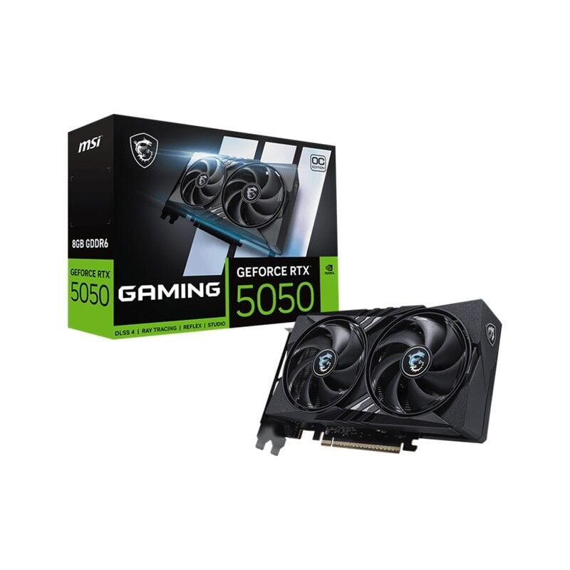 MSI GEFORCE RTX5050 8G GAMING OC 8GB GDDR6 128BIT 1XHDMI 3XDP EKRAN KARTI