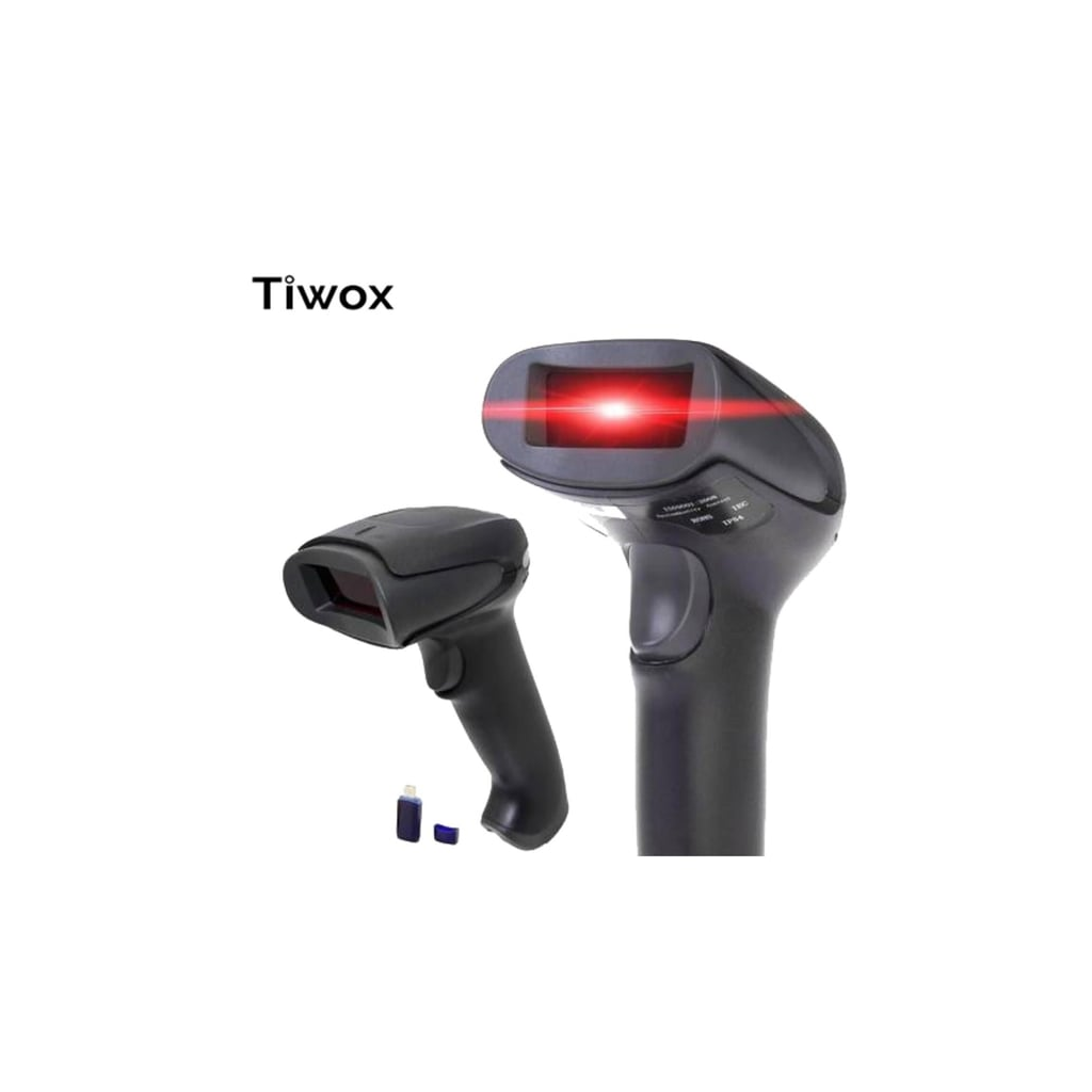 Tiwox VSK-118+, EL Tipi, Laser, 2D Karekod, Kablosuz, Barkod Okuyucu (Mini Usb Dongle ile birlikte)