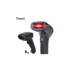 Tiwox VSK-118+, EL Tipi, Laser, 2D Karekod, Kablosuz, Barkod Okuyucu (Mini Usb Dongle ile birlikte)