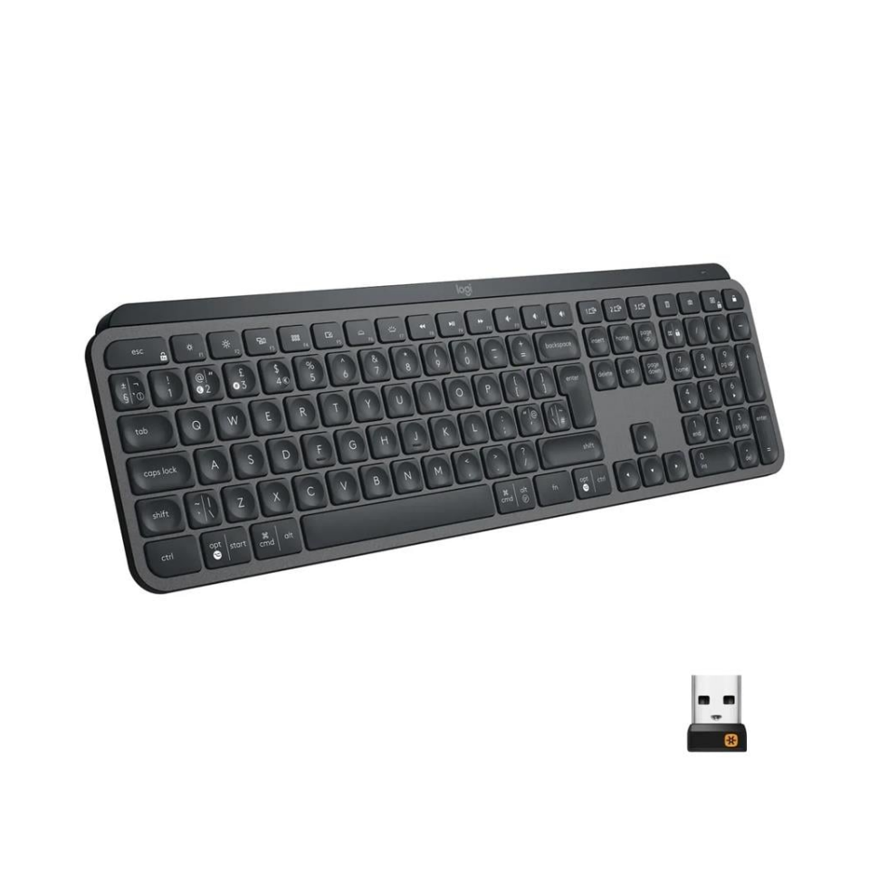 LOGITECH MX Keys S, 920-011594, Bluetooth, Türkçe Q, Multimedya, Gelişmiş Aydınlatmalı, Klavye