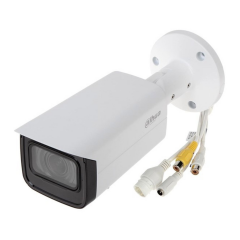 DAHUA IPC-HFW2441T-ZAS-2713 4Mpix, 2,7-13,5mm Motorize Lens, H265+,Starlight, 60Mt Gece Görüşü, Dahili Mikrofon, IP67, PoE Bullet IP Kamera