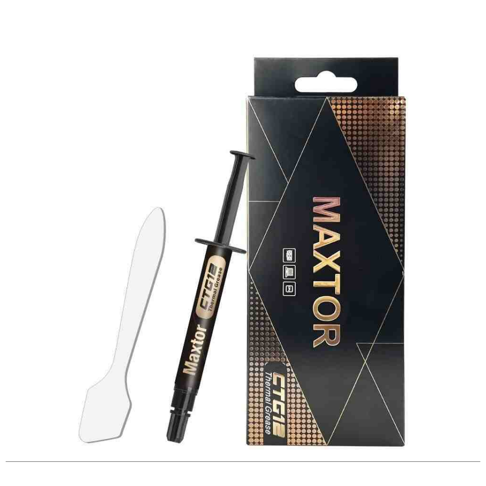 MAXTOR CTG12, 4Gram, Yüksek Isı İletkenliği, Termal Macun, Termal İletkenlik: 18W/mK