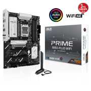 ASUS PRIME B850-PLUS WIFI, 4xDDR5, 3x M.2, HDMI, DP, Type-C, Wi-Fi 6E, Bluetooth v5.3, AM5 Soket GAMING Anakart
