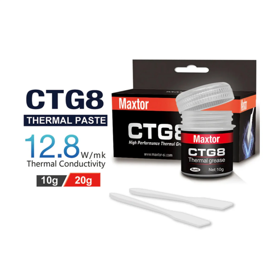 MAXTOR CTG8, 20Gram, Yüksek Performanslı,  Termal Macun, Termal İletkenlik: 12.8W/mK