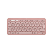LOGITECH K380S, Pebble Keys 2,  Rose, 920-011861, Bluetooth, Türkçe, Q, Multimedya, Mini Klavye