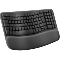 LOGITECH WAVE, 920-012311, Kablosuz, Türkçe Q, Multimedya, Dolgu Bileklikli Klavye