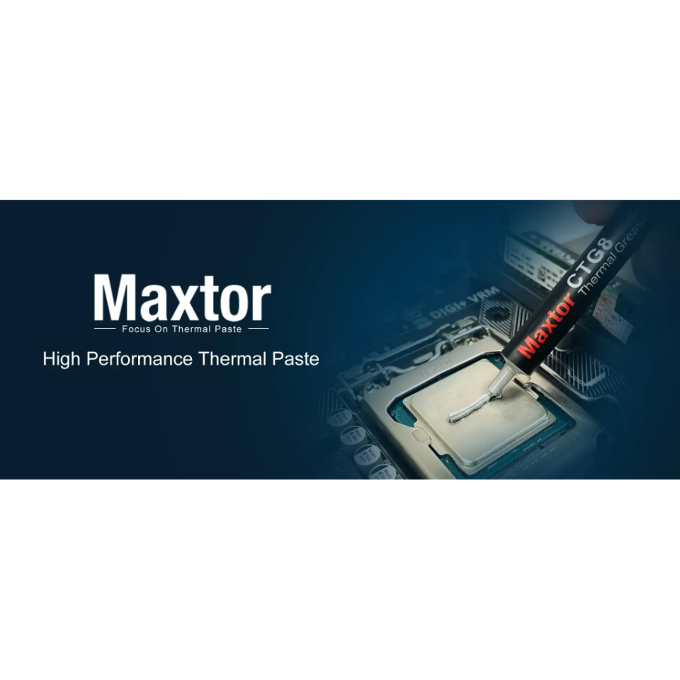 MAXTOR CTG8, 4Gram, Yüksek Performanslı,  Termal Macun, Termal İletkenlik: 12.8W/mK