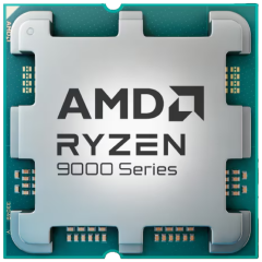 AMD RYZEN 5 9600X 6 Core, 3,90-5.40GHz, 38Mb Cache, 65W,  AM5 Soket, TRAY, (Dahili Grafik VAR, Fan YOK)
