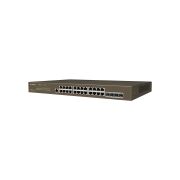IP-COM IP-G3328F 26 PORT 10/100/1000 4 X SFP CLOUD YÖNETİLEBİLİR RACK MOUNT SWITCH